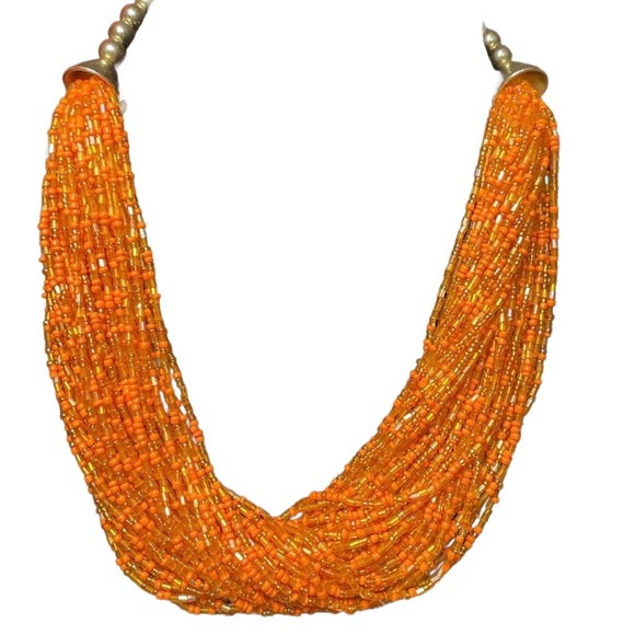 Vintage Jewelry - Vintage Seed Bead Necklace
